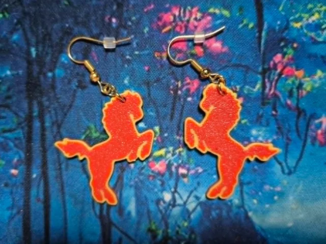 Horse Earrings (Chinese Zodiac)