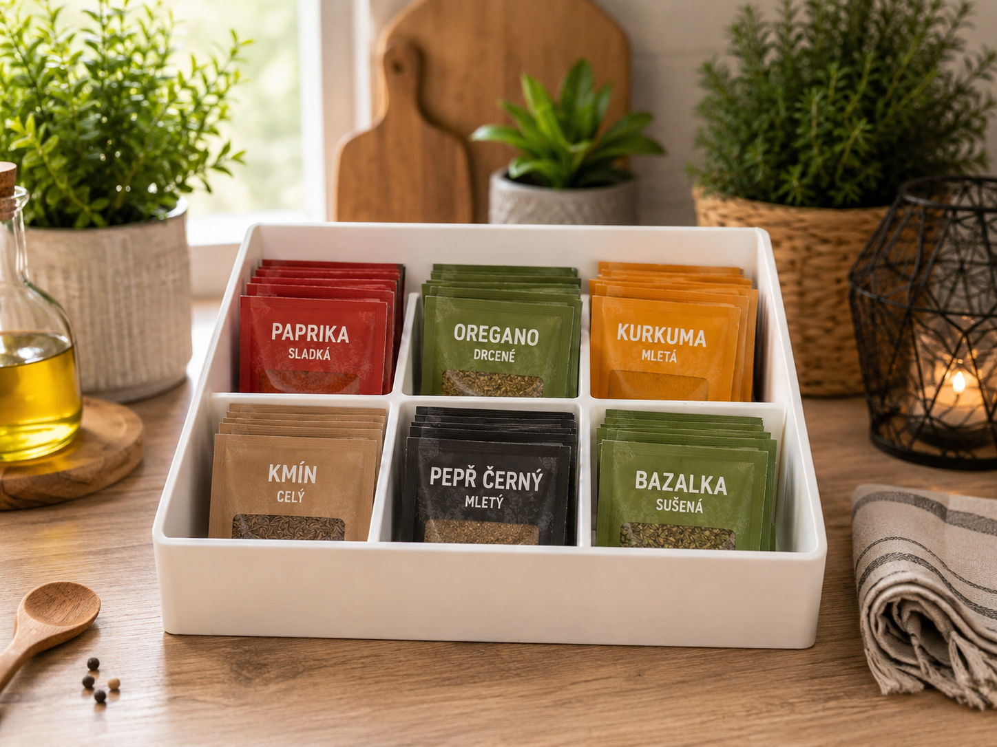 Spice Packet Organizer-Kitchen Storage Solution
