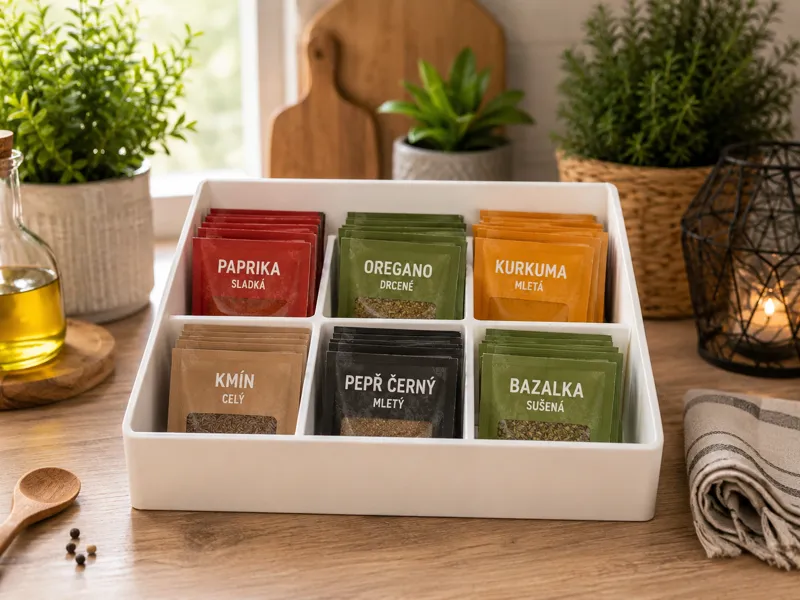 Spice Packet Organizer-Kitchen Storage Solution