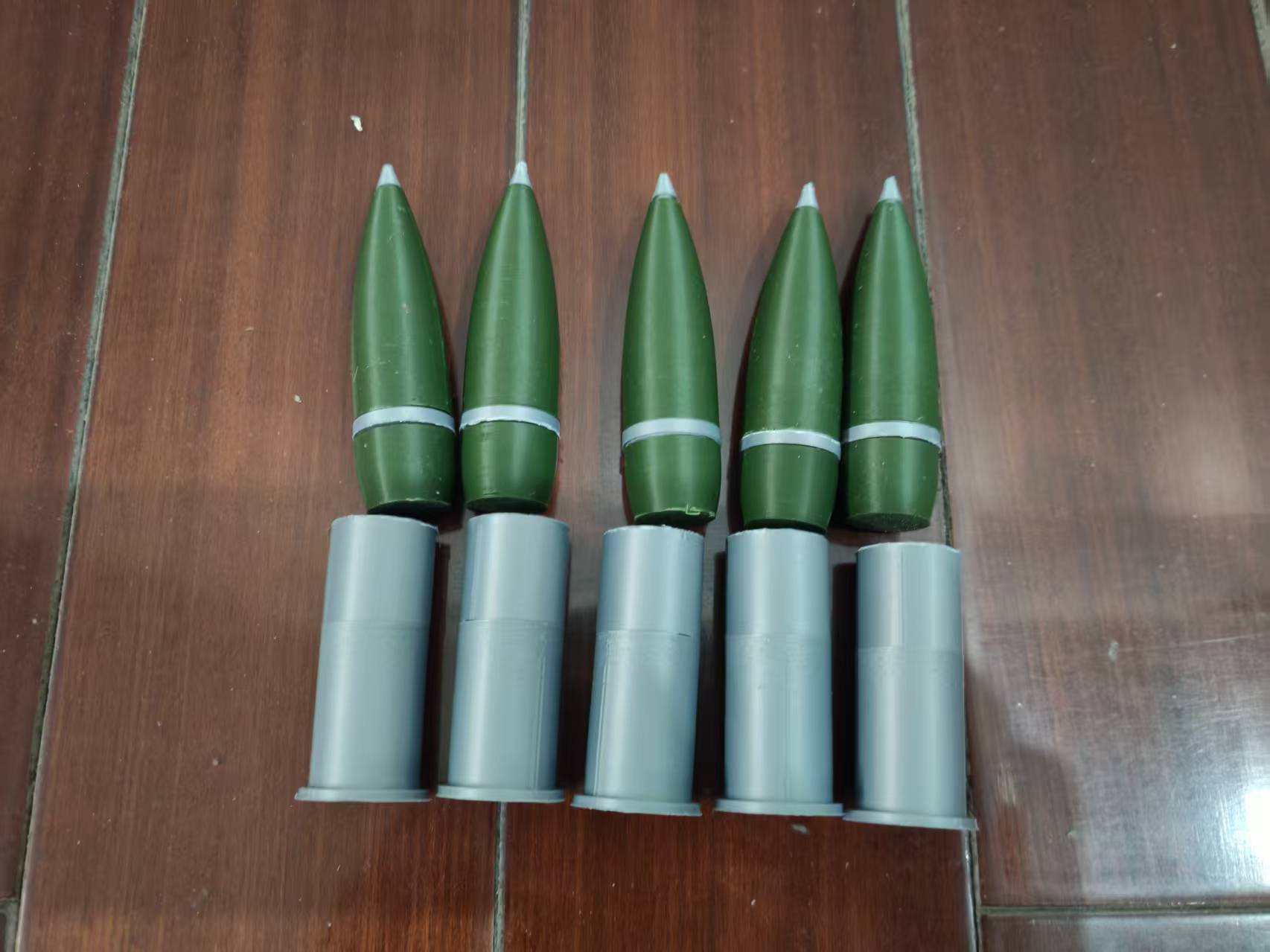 Miniatura 2 do modelo 3D 可发射全功能的21mm榴弹炮（射程可达5米）
