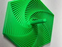 Fidget hexagone à poignée — photo 2
