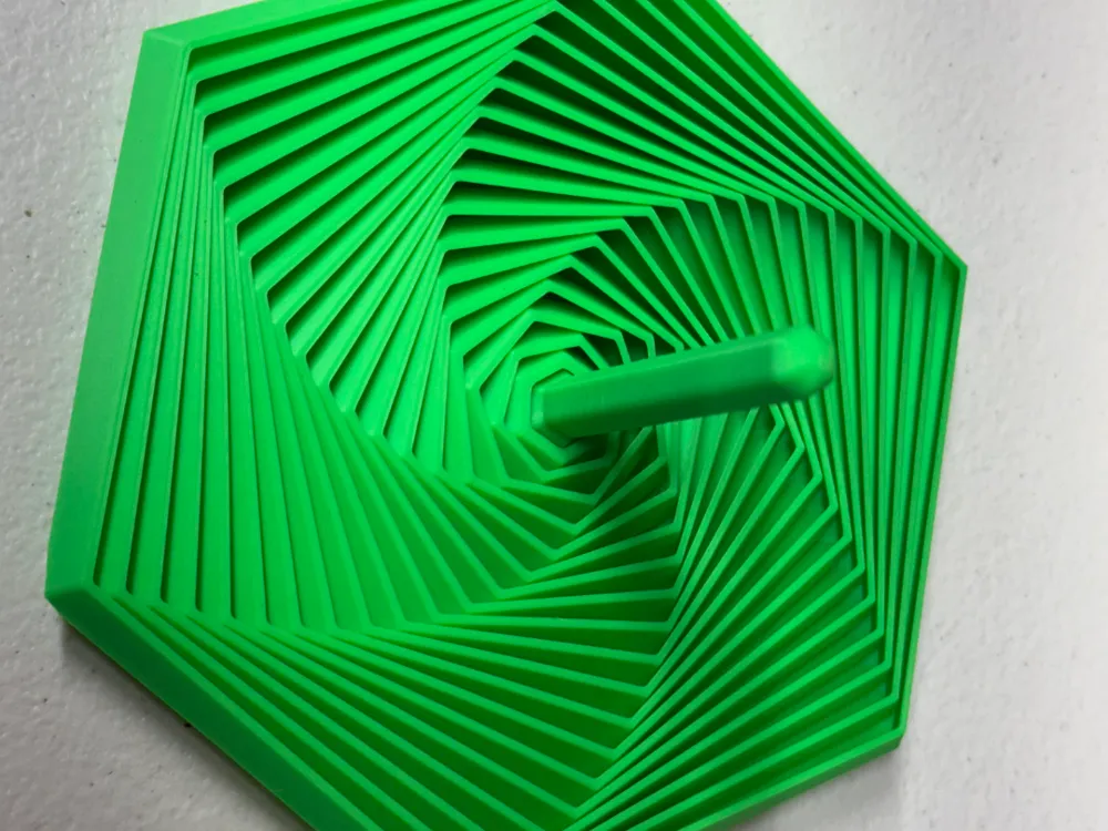 Hexagon Fidget with Handle by Layer Lab Creations MakerWorld: Download ...