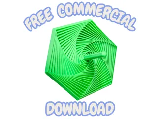 Hexagon Fidget with Handle