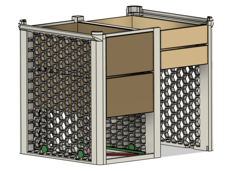 Miniatura 1 do modelo 3D AMS STAND Modular – LITE / PLUS / MAX