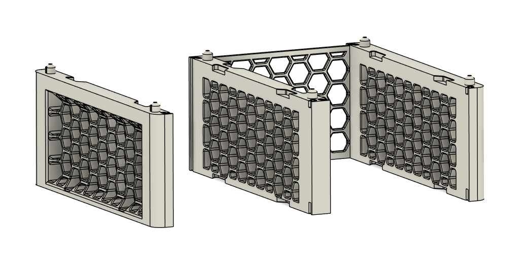 Miniatura 5 do modelo 3D AMS STAND Modular – LITE / PLUS / MAX
