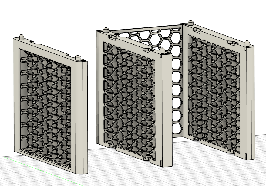 Miniatura 4 do modelo 3D AMS STAND Modular – LITE / PLUS / MAX