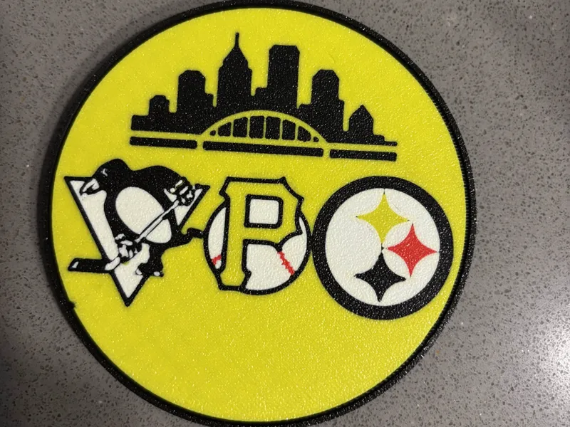 Pittsburgh Snap Coaster