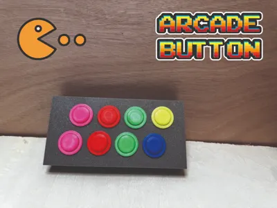 Arcade Button for keyboard keys
