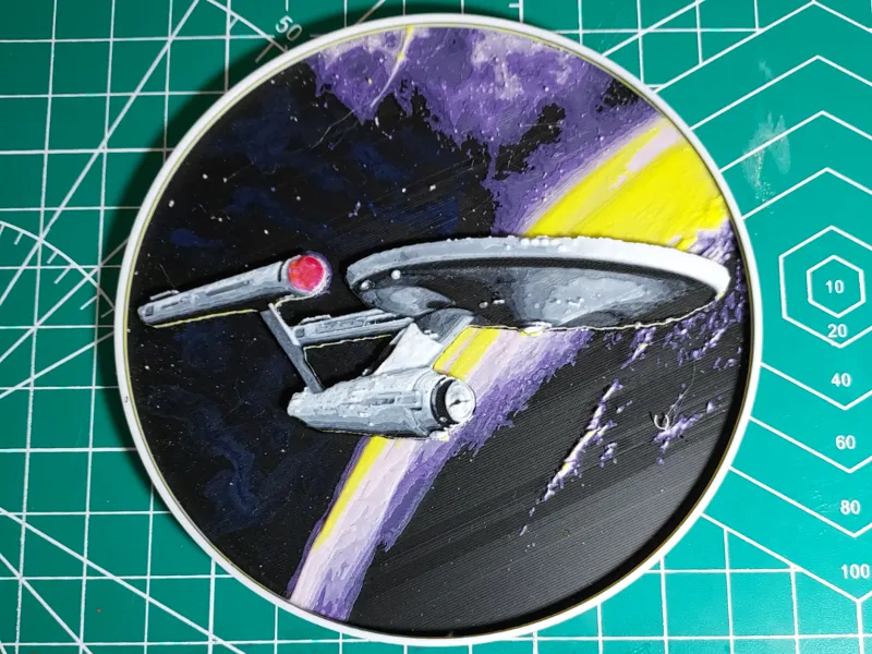 Star Trek Coaster TOS Color