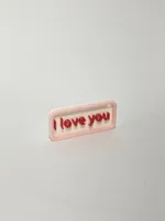 I love you Schild