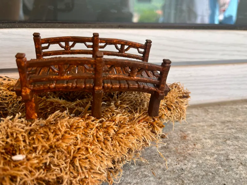 Wooden Forest Bridge
