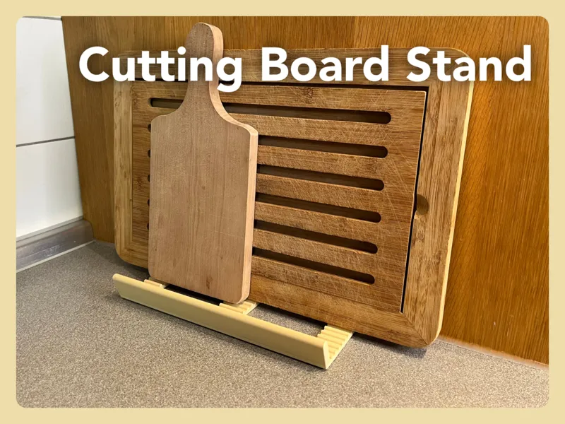 Cutting Board Stand – Dry & Secure