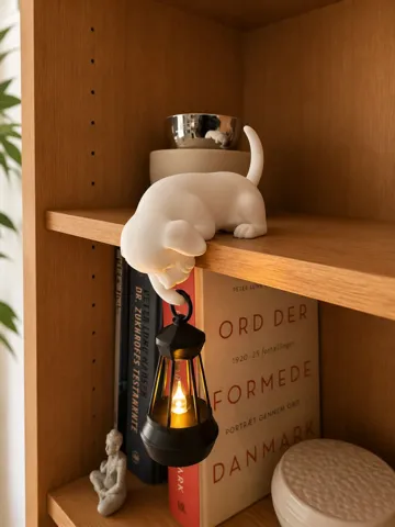 Accesorio de iluminación decorativa: Sleepy Dog Lantern — vista de referencia 2