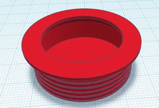 Circular Flush Pull 35mm hole