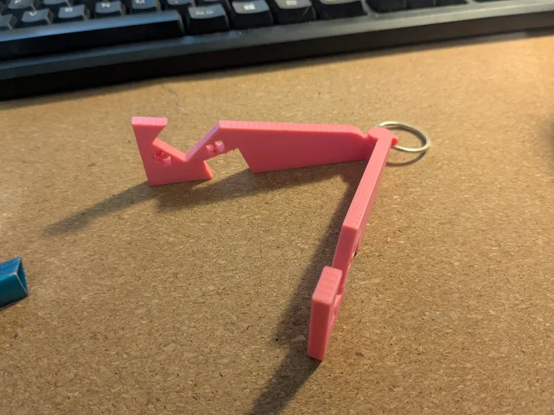 Key Ring Phone Stand