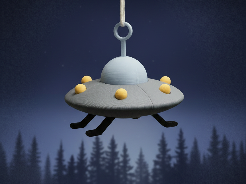 UFO hanging decoration