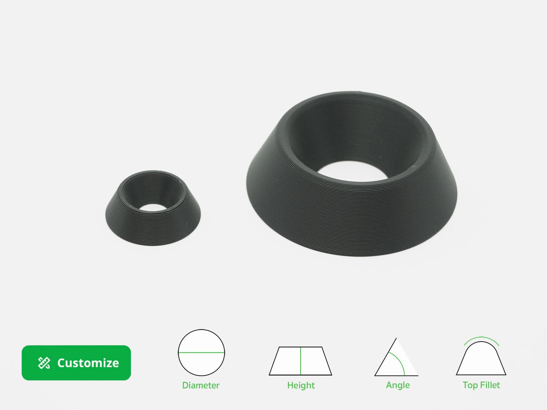 Customizable Ball Stand (Parametric)