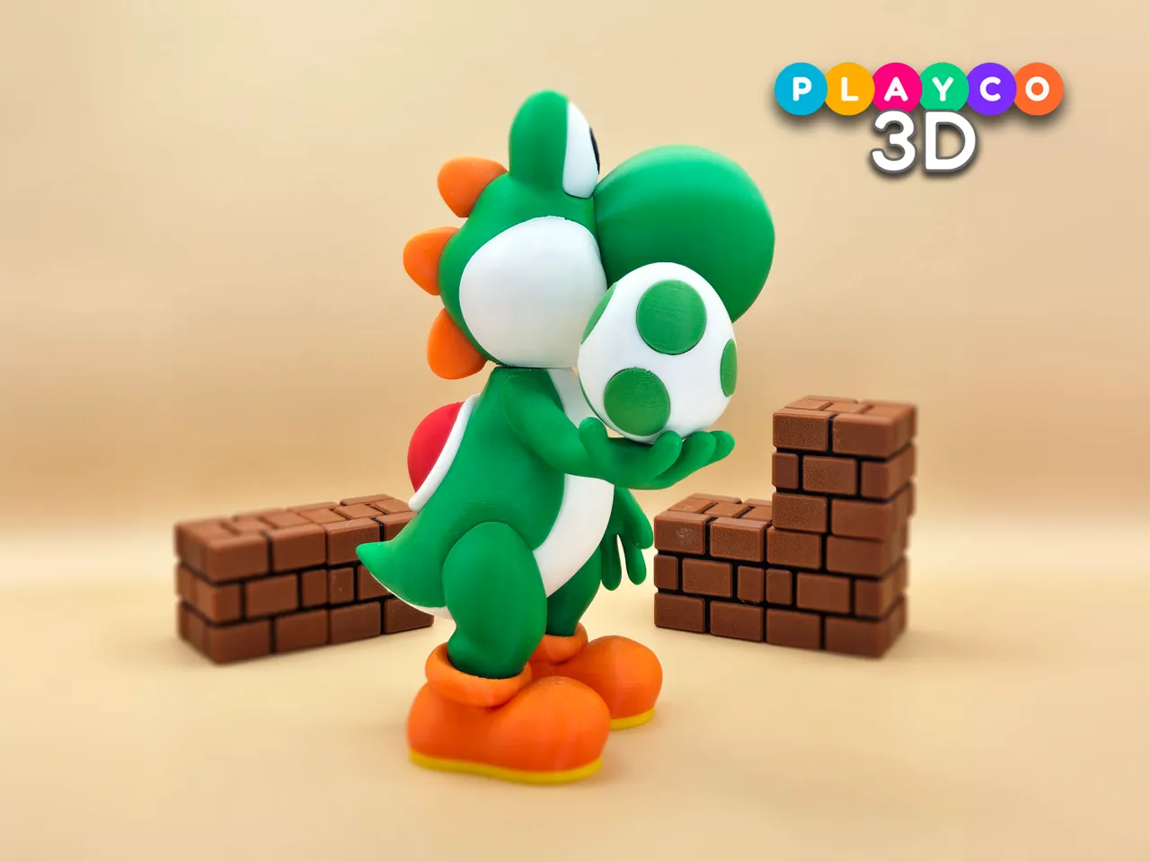 Yoshi and Egg - Multi Part view 2