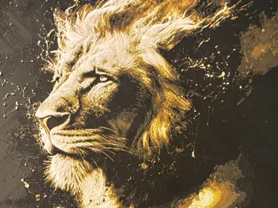 Lion HueForge