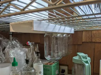 Mason Jar Holders for Kitchen Racks