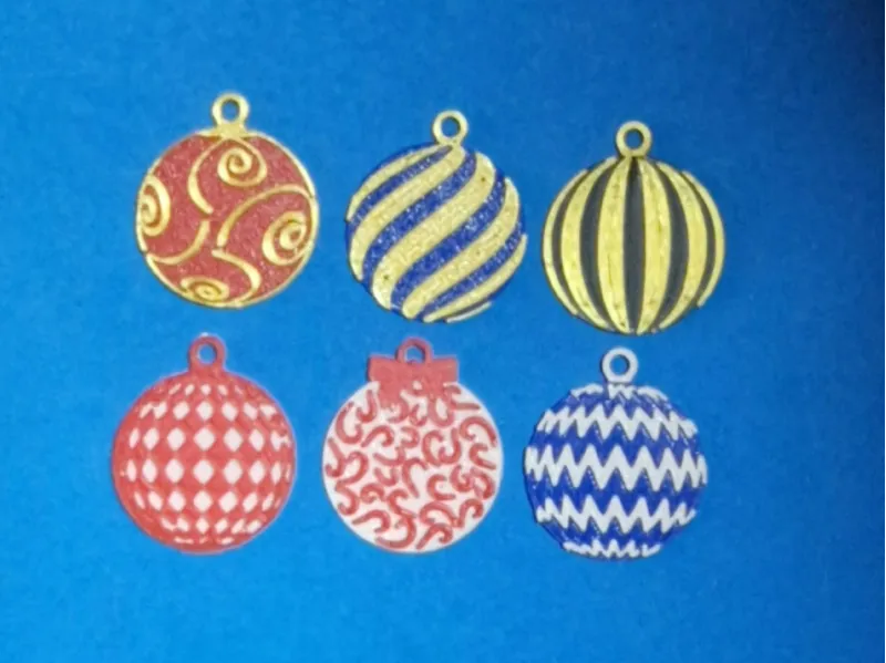 Mini Christmas Bauble  2d
