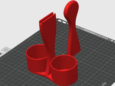 Holder for electric salt and pepper mill