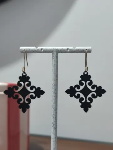 Pendientes: Aretes Arabesco Real — vista de referencia 4