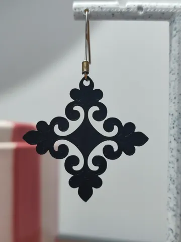 Pendientes: Aretes Arabesco Real — vista de referencia 2