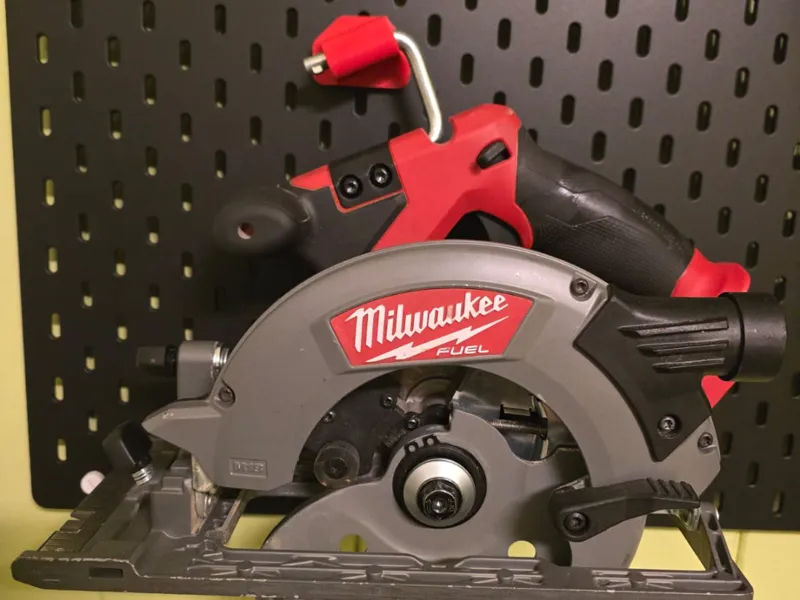 IKEA Skadis Holder For Milwaukee Circular Saw