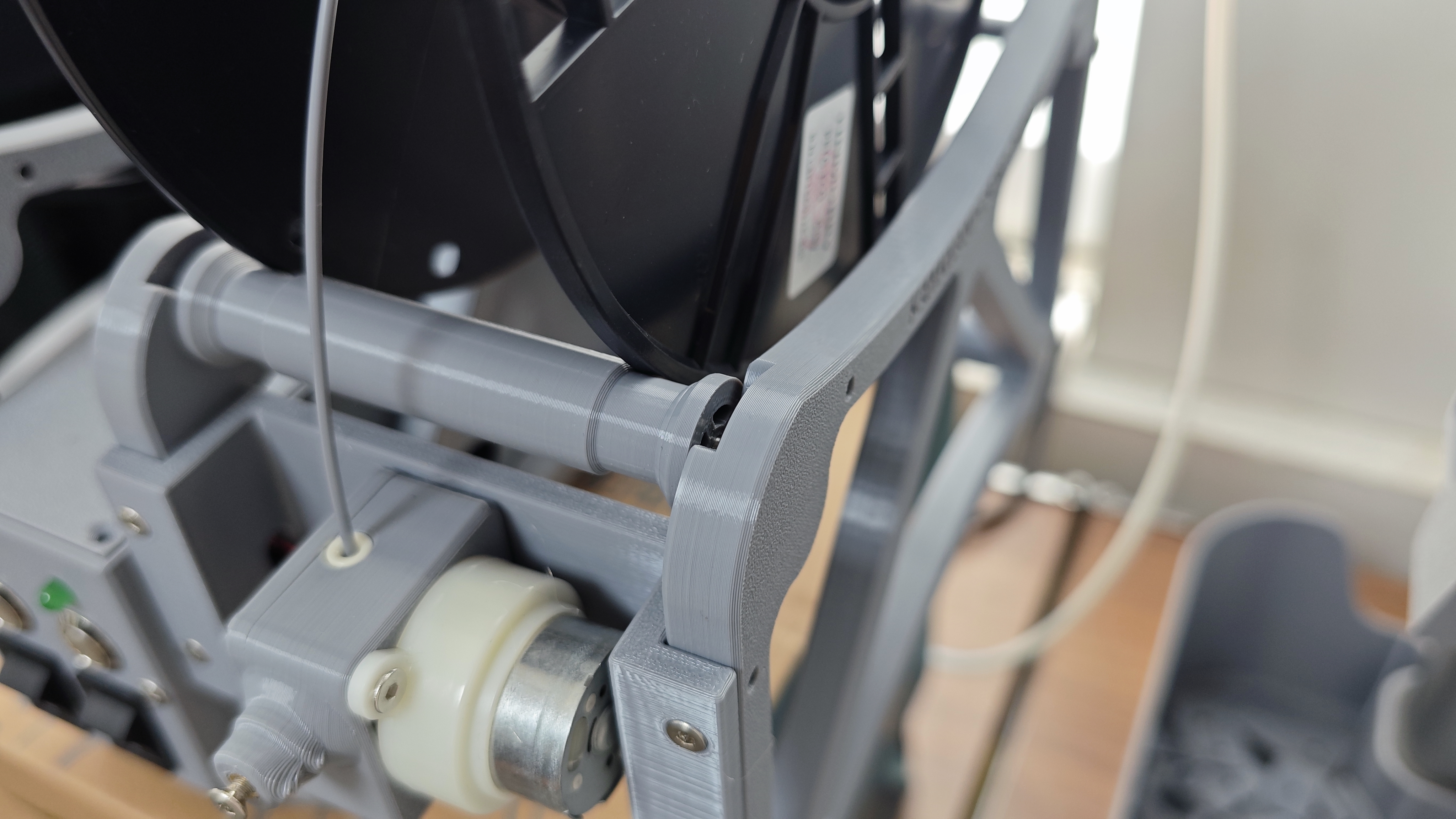 Miniatura 2 do modelo 3D 适配所有FDM 3D打印机 无限自动续料机构 双盘位版本【2026.4.18更新】