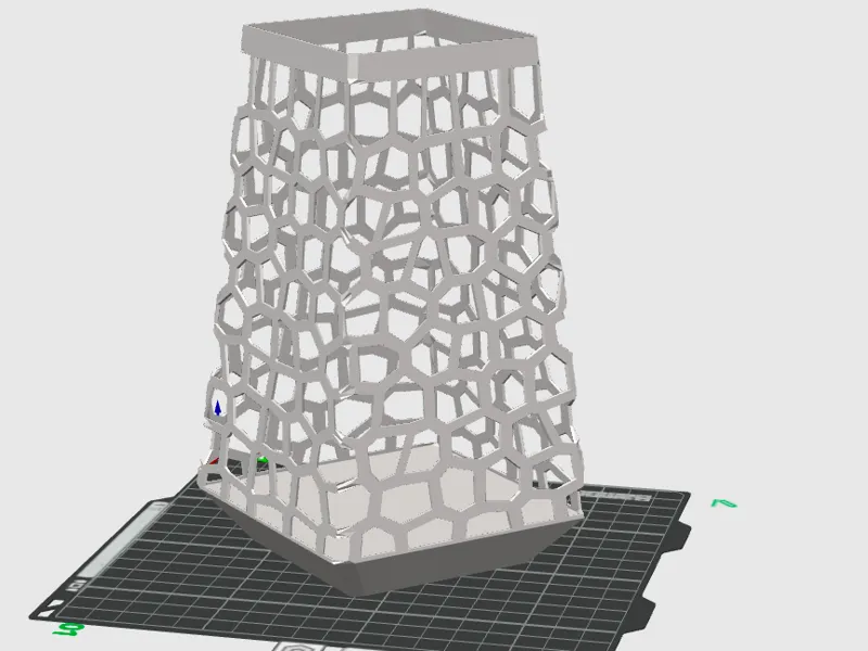 Square Trash Bin