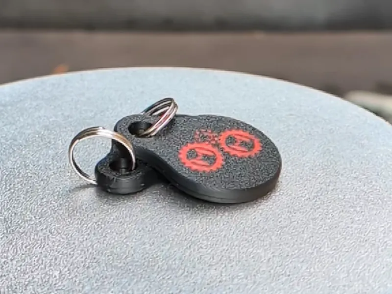 Snap Fit NFC Keychain