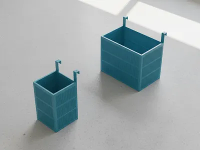 Minimalist Assembly Fish Tank Breeding Box v1.3 | Dual Size & Multi-Tank Wall Hook Compatible Version