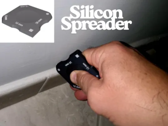 Silicon applicator, spreader 