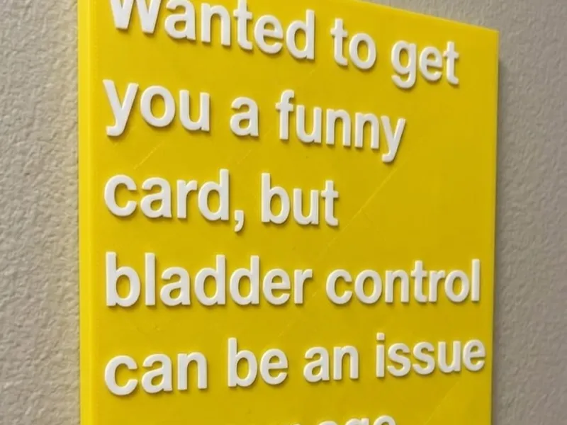 Funny birthday card