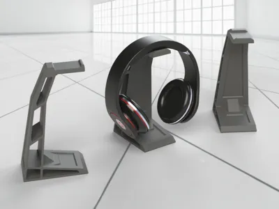 Minimalist Universal Headphone Stand