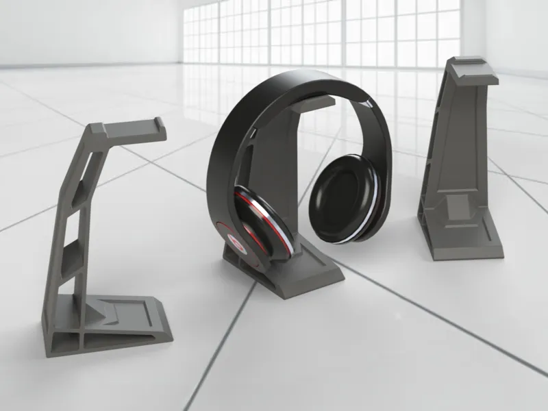 Minimalist Universal Headphone Stand