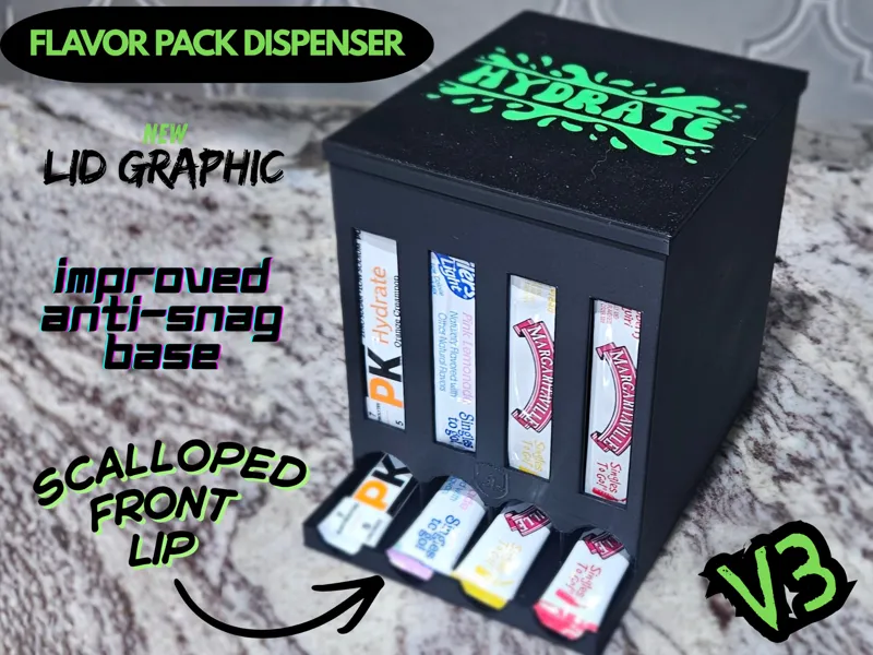 Flavor Packet Dispenser V3 - Standard