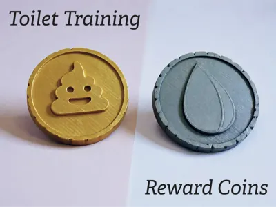 Toilet Training Reward Coins