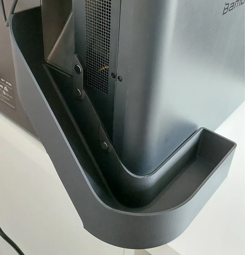 Magnetic Poop Chute / Ramp (for Bambulab P1 / X1)