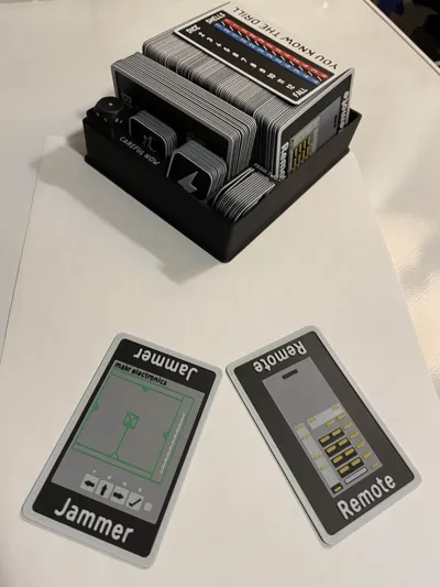 Jammer/Remote Cards and Case for Buckshot Roulette