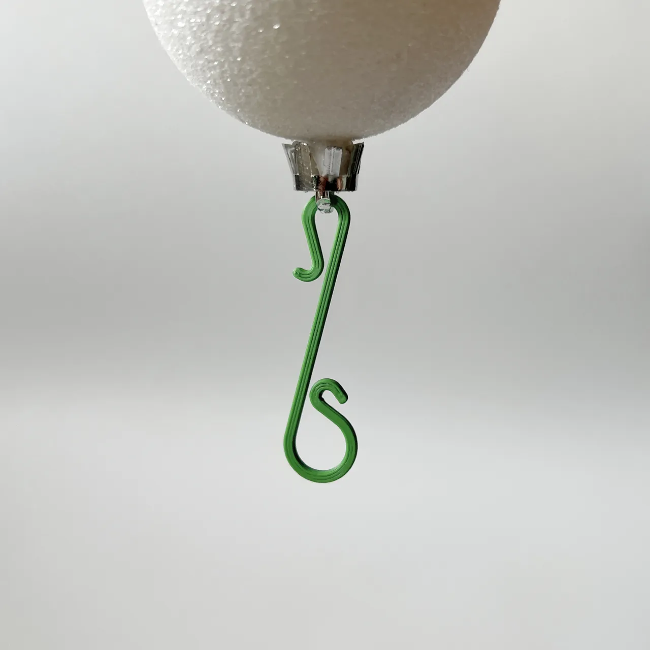 Christmas ornament hook view 3