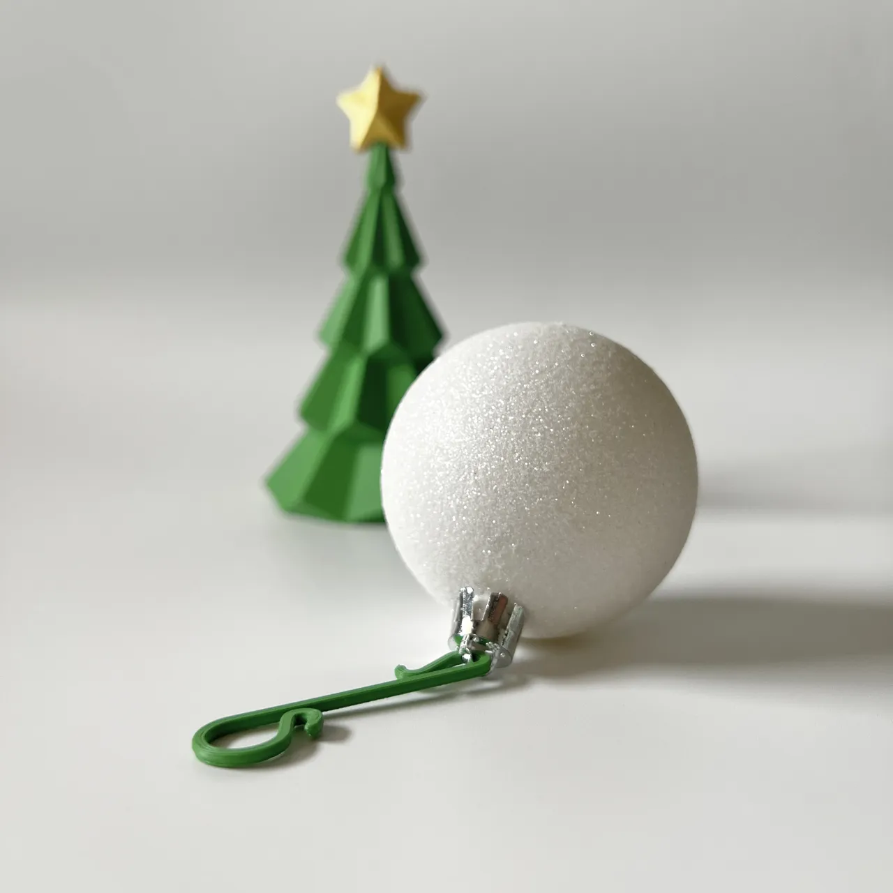Christmas ornament hook view 2