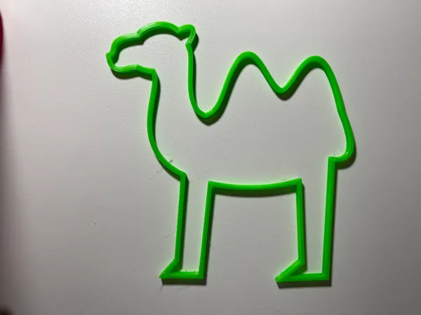 Emporte-pièce chameau (biscuit de l'Épiphanie)