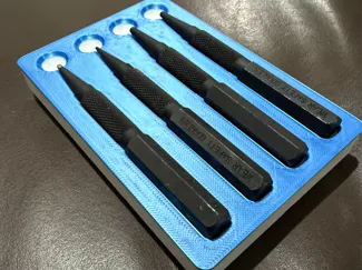 Whlling 4-Piece Nail/Center Setter Punch Set