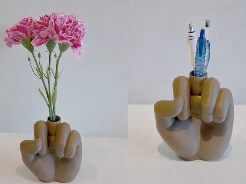 Middle Finger Decoration