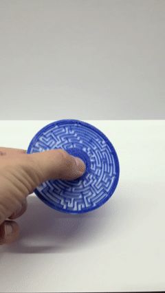 Minotaur's Labyrinth Fidget Spinner