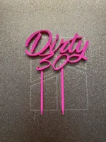 Décoration de gâteau « Dirty 30 » — photo 2