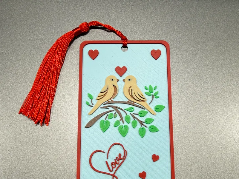 Love Birds Bookmark