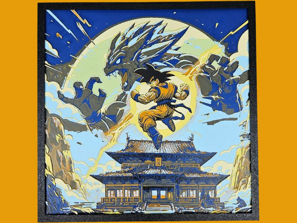 Dragon Ball Z Temple Fight